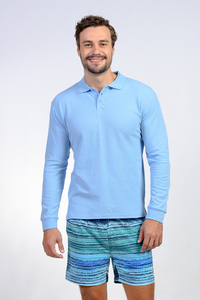 Long Sleeve Polos for men