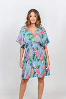 Butterfly Sleeve Dress