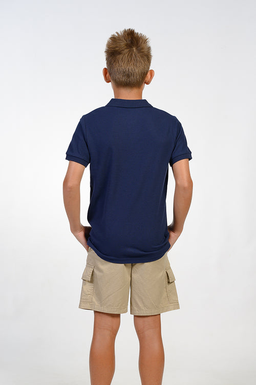 Boys' Short Sleeve Polo 2-Pack