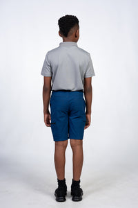 Elastic waist shorts for boys