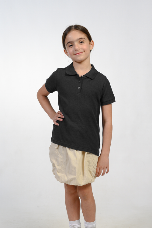 Girls' Short Sleeve Polo