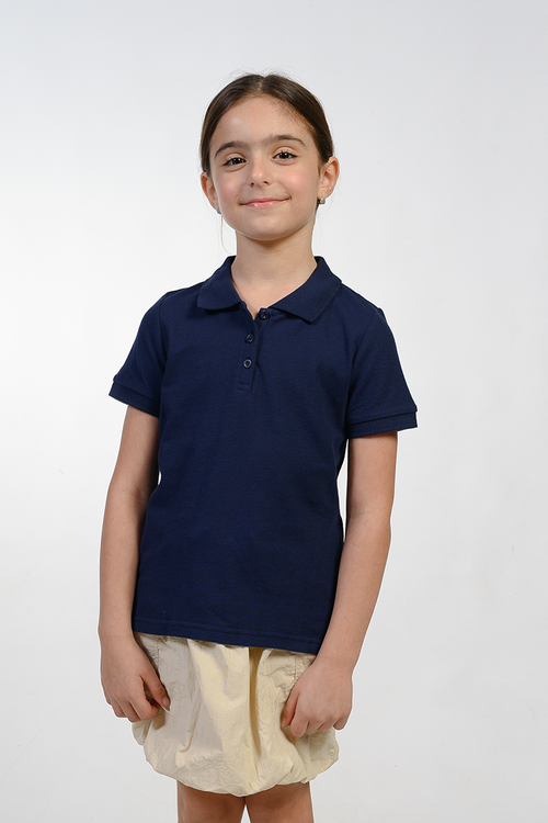 Girls' Short Sleeve Polo