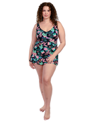 Swim dress for plus sizes