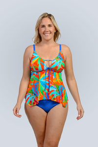 Keyhole handkerchief tankini