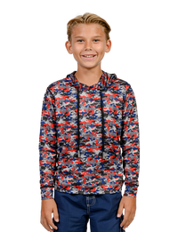 Boys Long sleeve Printed Hoodies