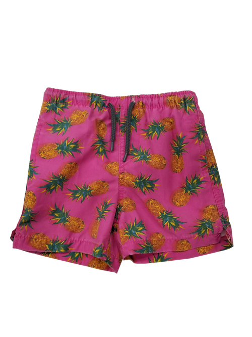 Swim Trunks in pineapple print