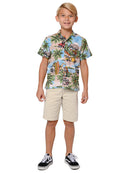 Hawaiian theme shirts for boys