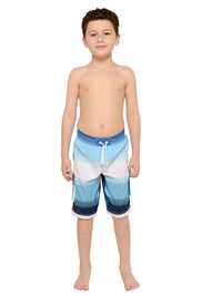 Boy's Board swim trunks in BLW print