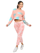 Ladies tie dye jogger pants