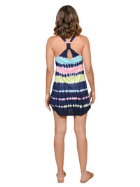 Back view of NMT bungee dress