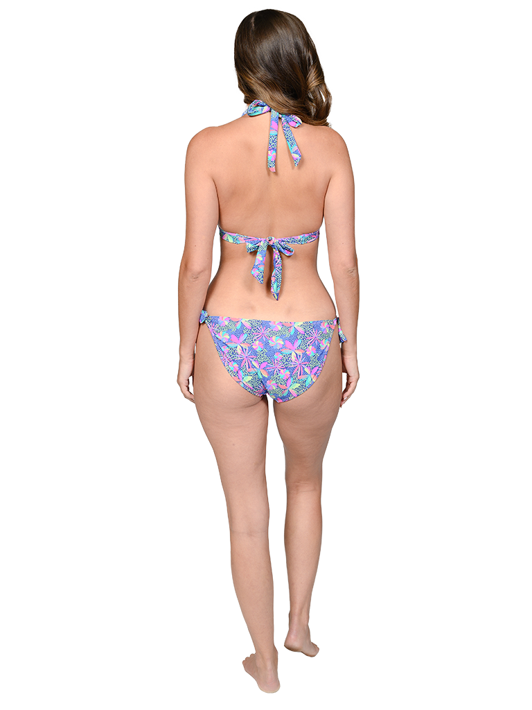 IG2291RD-092 Starburst print bikini, back view