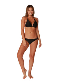 Black underwire top bikini