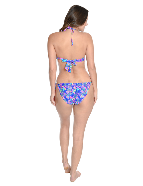 IG3580RD-092 Starburst print bikini, back view