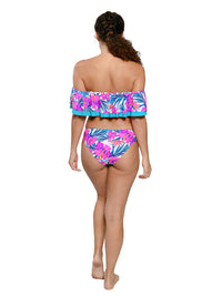 IG4494 Hawaii Hibiscus White print, back view