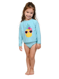 Piña CooL-ADA rash guard and swim bottom pant