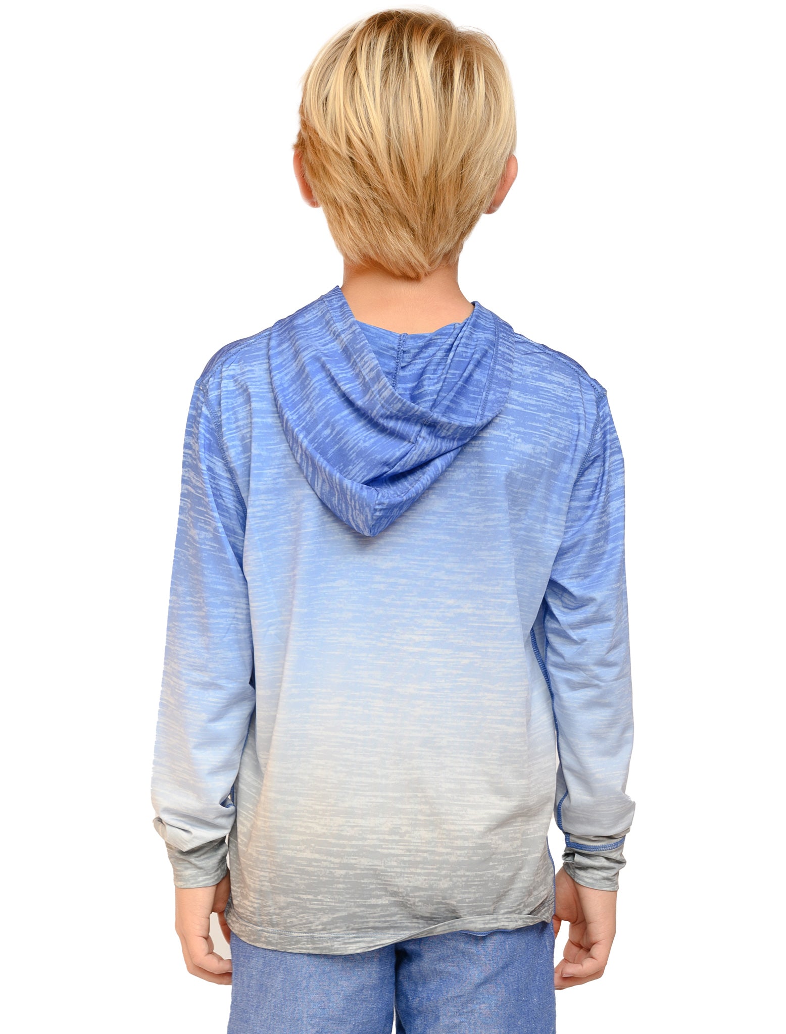 Unisex hoodies in beautiful gradations of colors for girls and boys