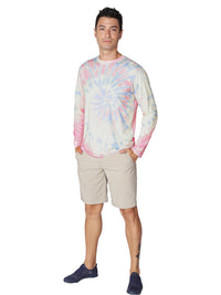 Men's Printed Long Sleeve Ultra Light Weight Sun Shirts