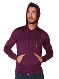 Purple SPF-50 Hoodie front view