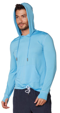 Men's solid color hoodies