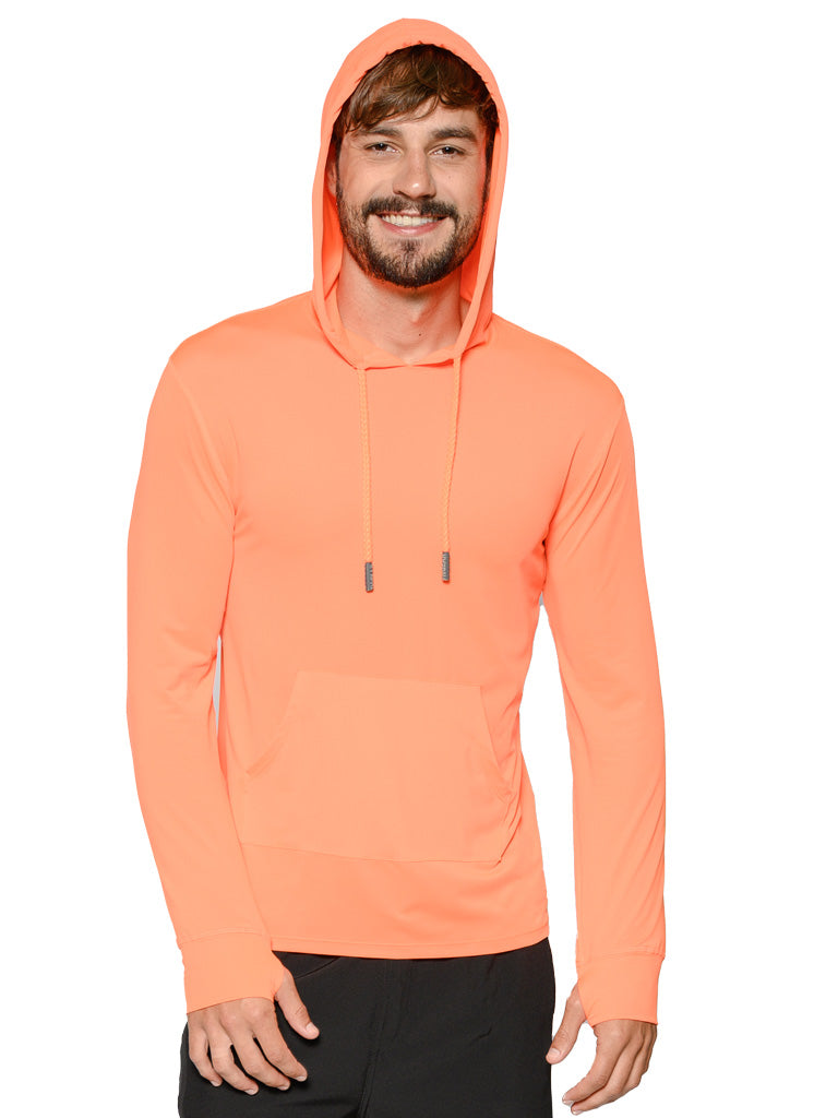 Men's solid color hoodies