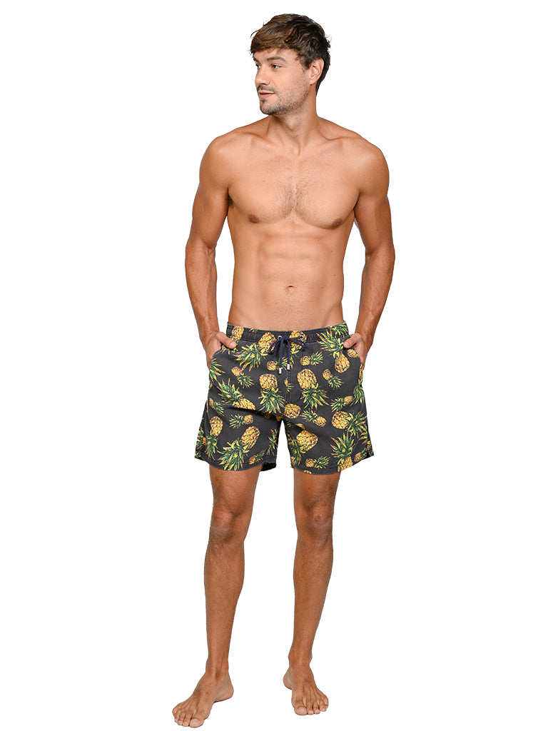 MLS25-POP Pineapple print shorts