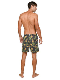 MLS25-POP Pineapple print shorts, back view