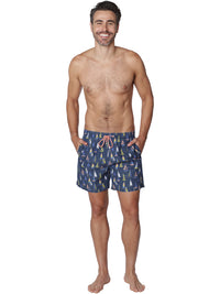 Men's shorts in a "brushed sails" print