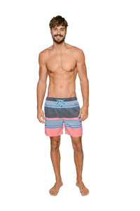 Men's Swim Shorts in lively tropical print