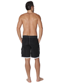 Men's Elasticized Board Shorts in bright solid colors