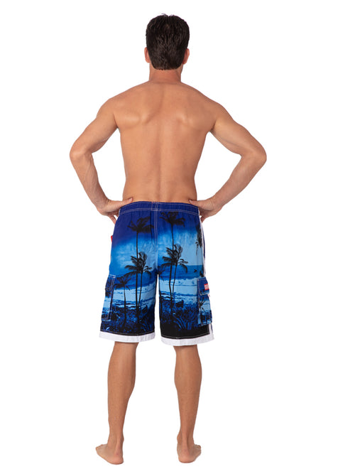 Men's Board Shorts and Elasticized Swim Shorts