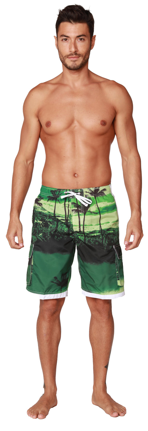 Men's Board Shorts and Elasticized Swim Shorts