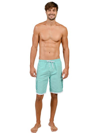 SM1-Board shorts in Seafoam