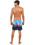 MS45 784- Sunset Sky - back view, features back pocket flap