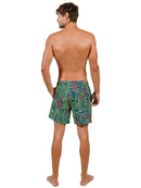 MS45-785 "Ombre Pineapple" shorts, back view