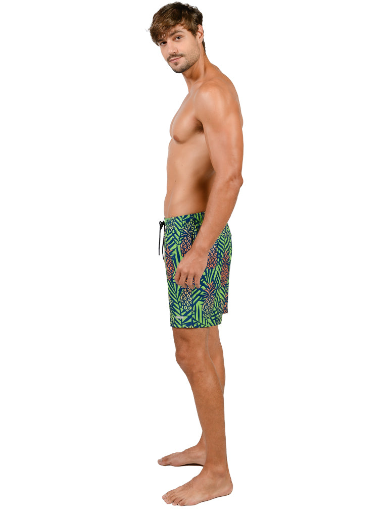 MS45-785 "Ombre Pineapple" shorts side view