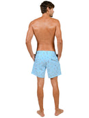 MS45-788 "FUN WITH FLAGS" men's shorts, back view