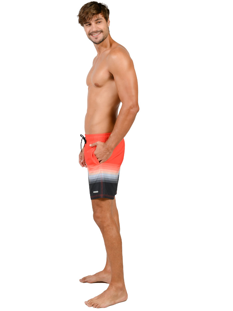 MS45-789 "FIRE STRIPE" men's shorts, side view