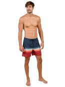 MS45-791 "SUNSET STRIPE" men's shorts, front view