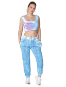 Ladies tie dye jogger pants