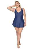 Swim dress in Navy