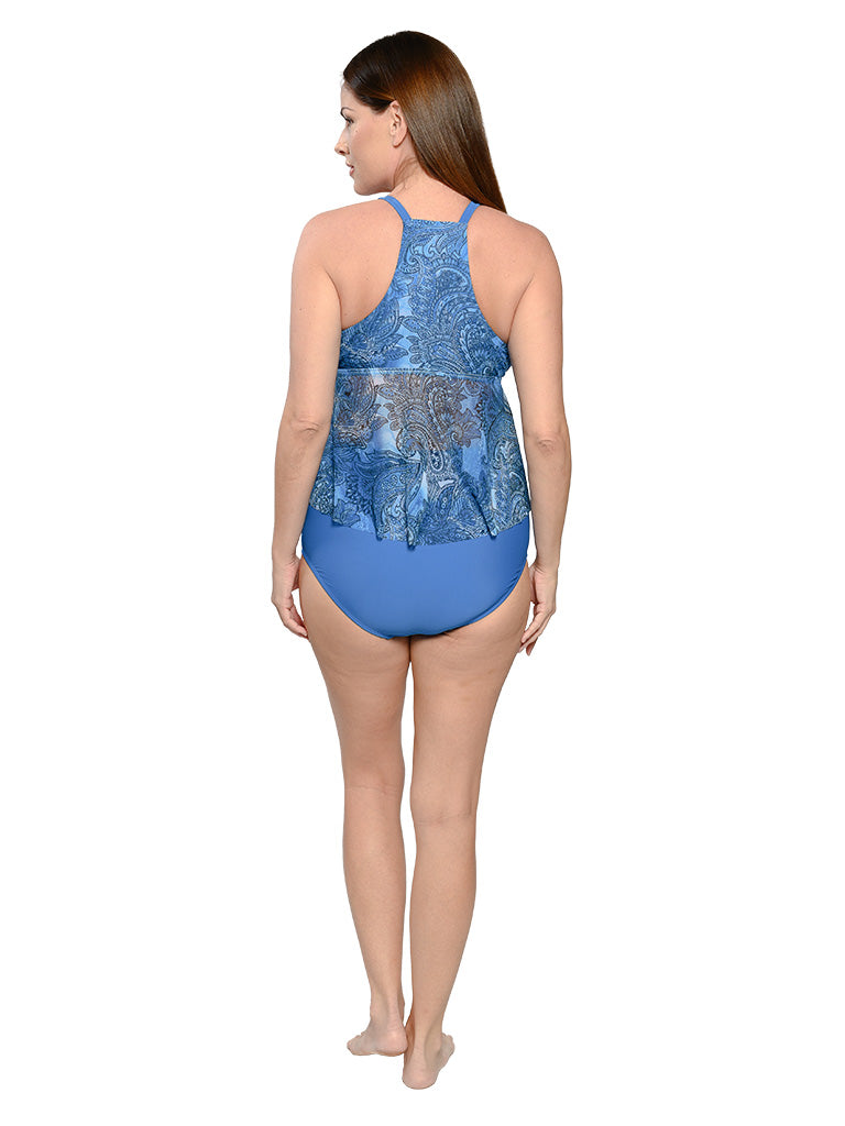 Racer back tankini