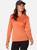 Women's UPF-50 Protective Sun shirt in Neon Orange